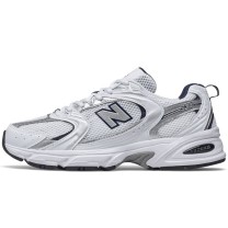 New Balance 530 White Silver Navy